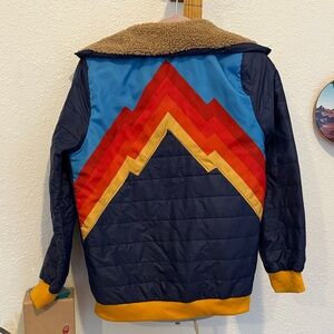 Vintage-style Navy Bomber Jacket